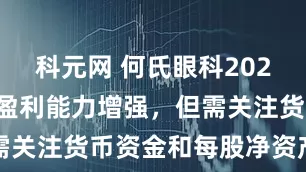 科元网 何氏眼科2025年一季度盈利能力增强，但需关注货币资金和每股净资产下降