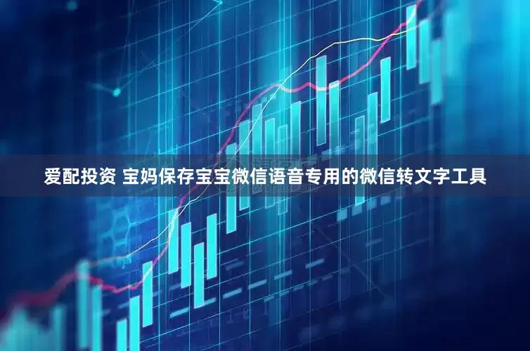 爱配投资 宝妈保存宝宝微信语音专用的微信转文字工具